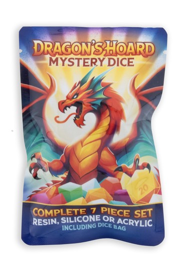 GlassStaff Dragon's Hoard Mystery Dice Pouch Dice