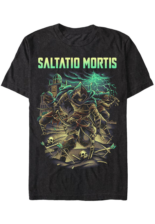 Saltatio Mortis - Hinterhalt In Der Wüste Acid Wash - T-Shirt | Neutral-Image