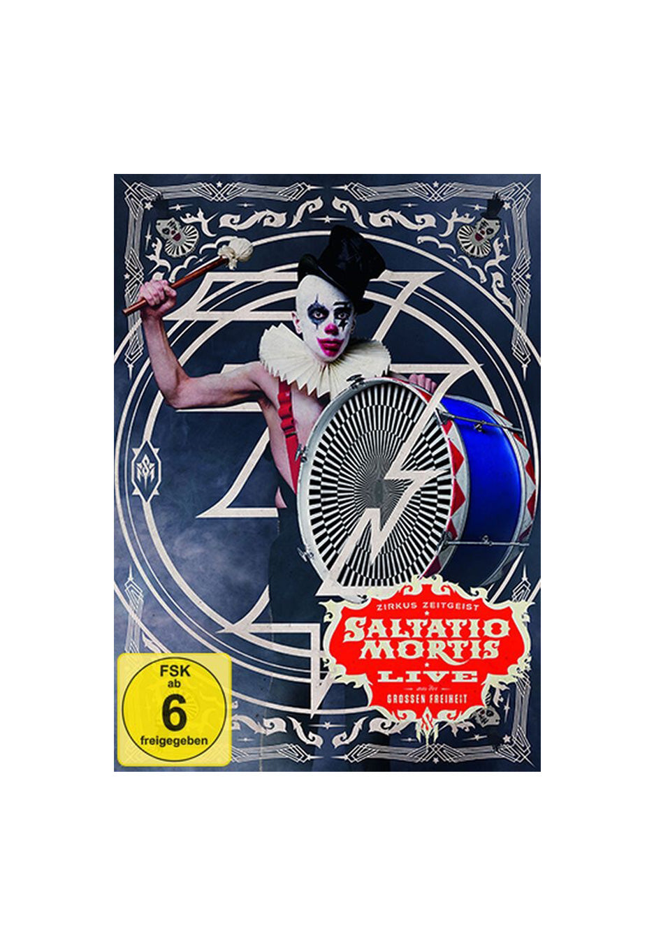 Saltatio Mortis - Zirkus Zeitgeist Live (Deluxe Edition) - 2 CD + 2 DVD + Blu Ray | Neutral-Image
