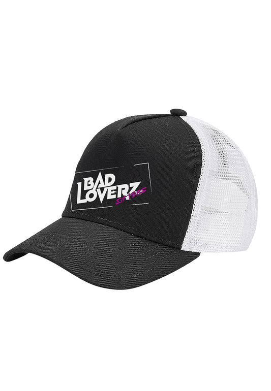 Bad Loverz - Est 1985 Stamp Logo Trucker Black/White - Cap | Men-Image