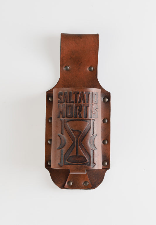 Saltatio Mortis Sanduhr Leather Cup Holder