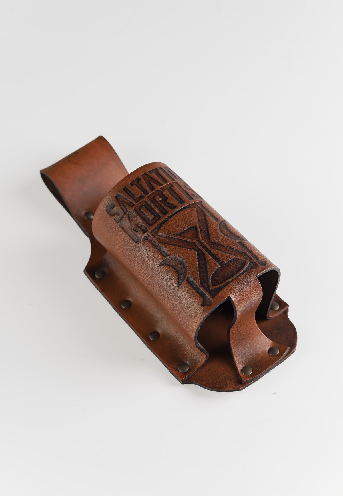 Saltatio Mortis Sanduhr Leather Cup Holder