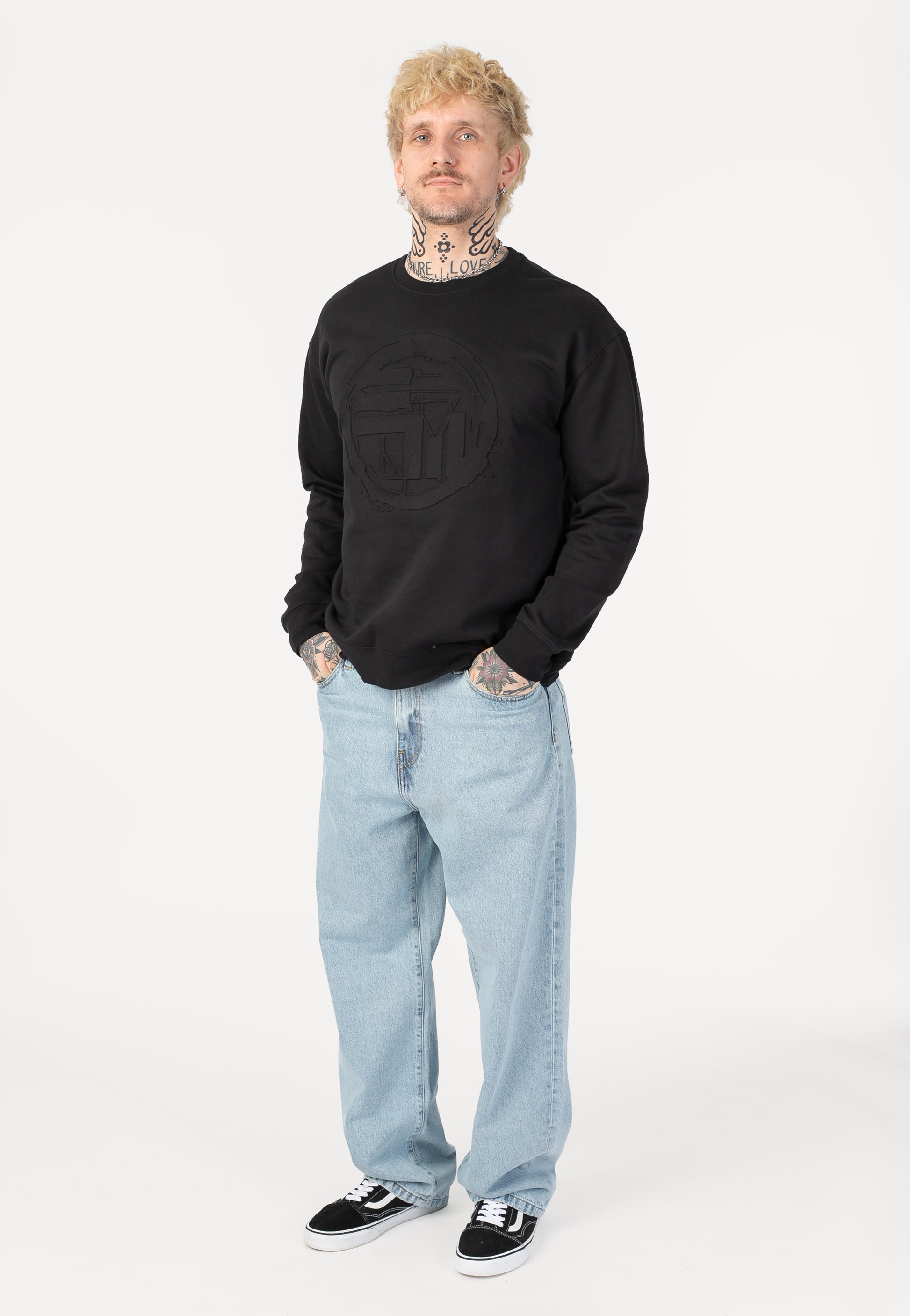 Saltatio Mortis - SM Signet Embossed - Sweater | Men-Image