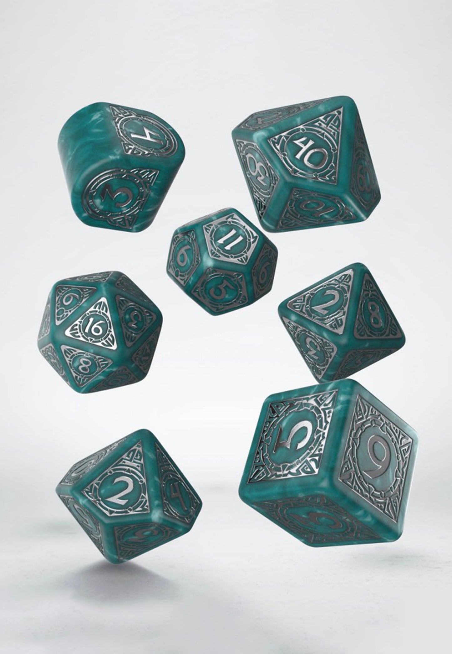 Q Workshop - Viking Modern Set Mjolnir - Dice | Neutral-Image