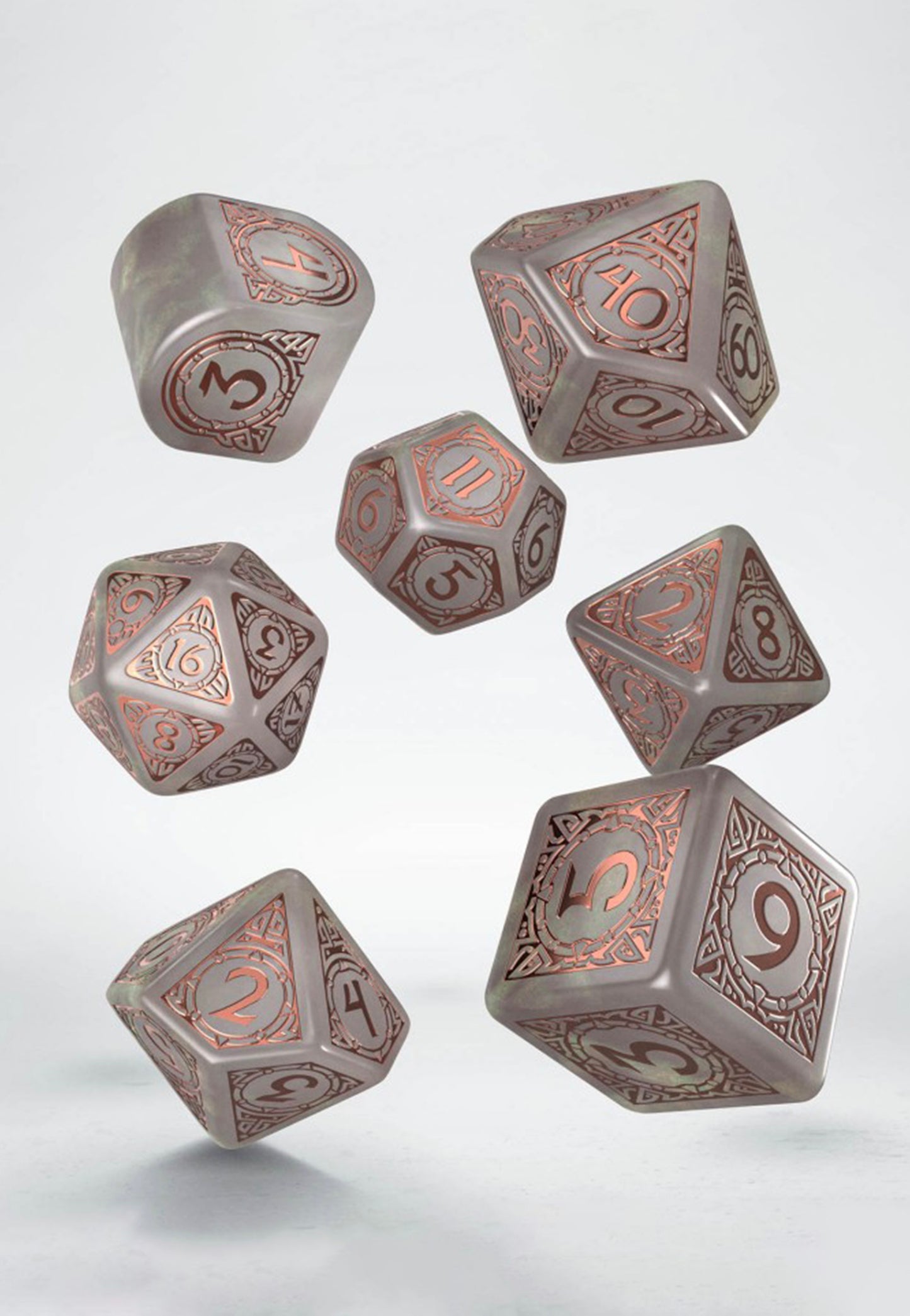 Q Workshop - Viking Modern Set Niflheim - Dice | Neutral-Image