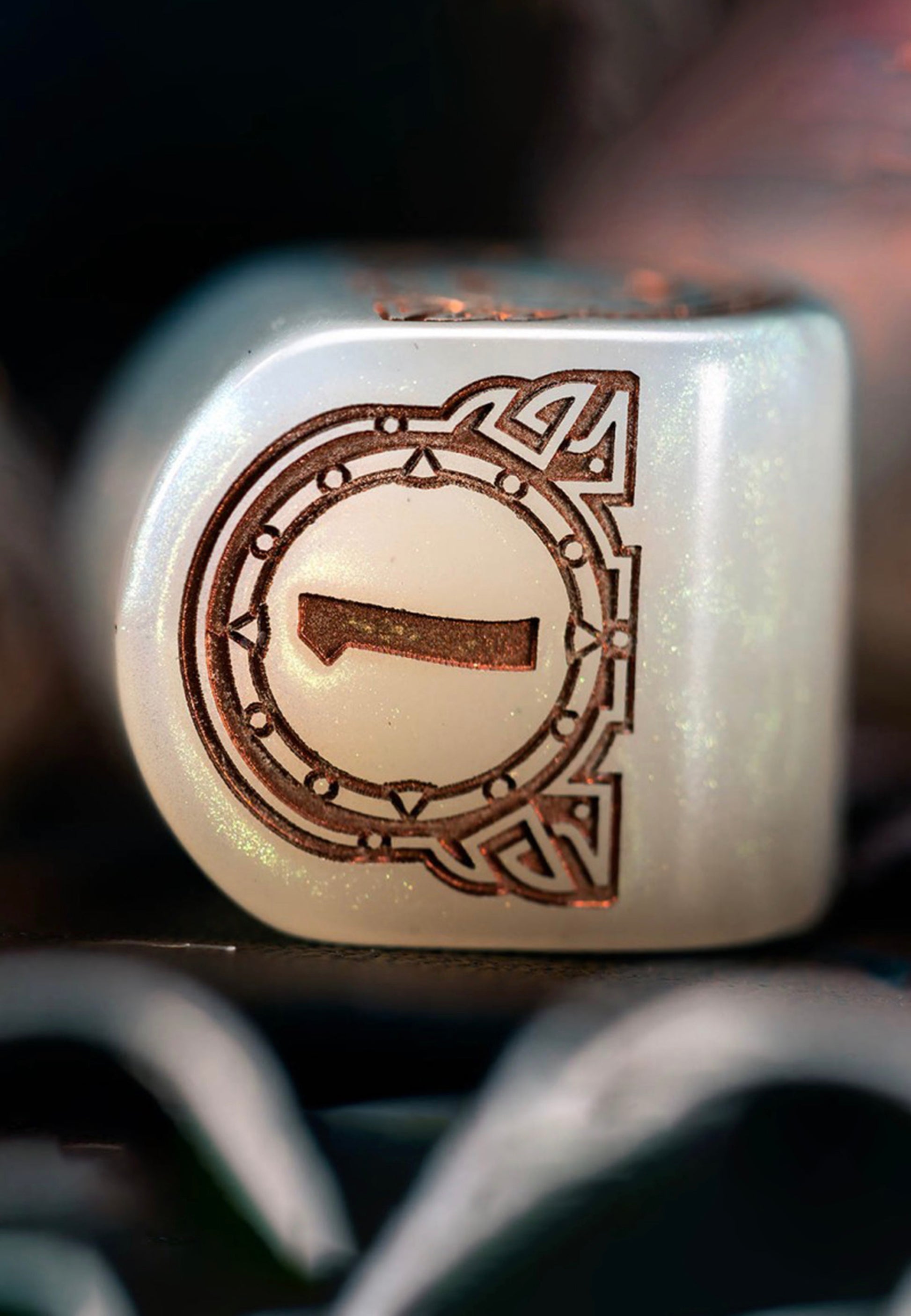 Q Workshop - Viking Modern Set Niflheim - Dice | Neutral-Image