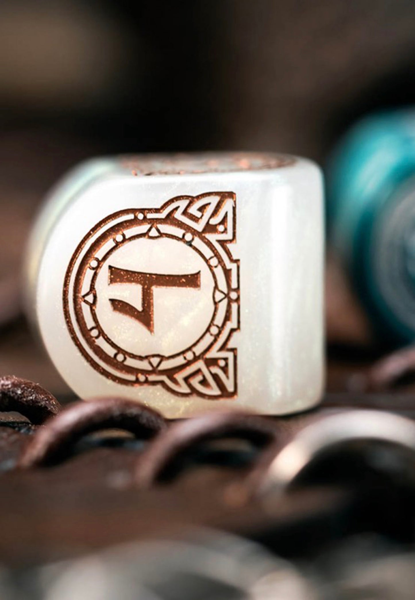 Q Workshop - Viking Modern Set Niflheim - Dice | Neutral-Image