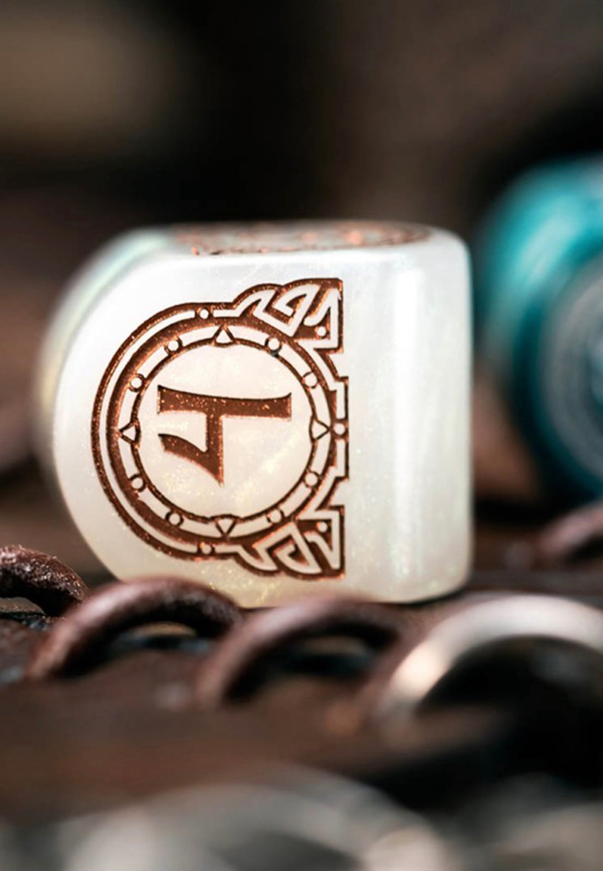 Q Workshop - Viking Modern Set Niflheim - Dice | Neutral-Image